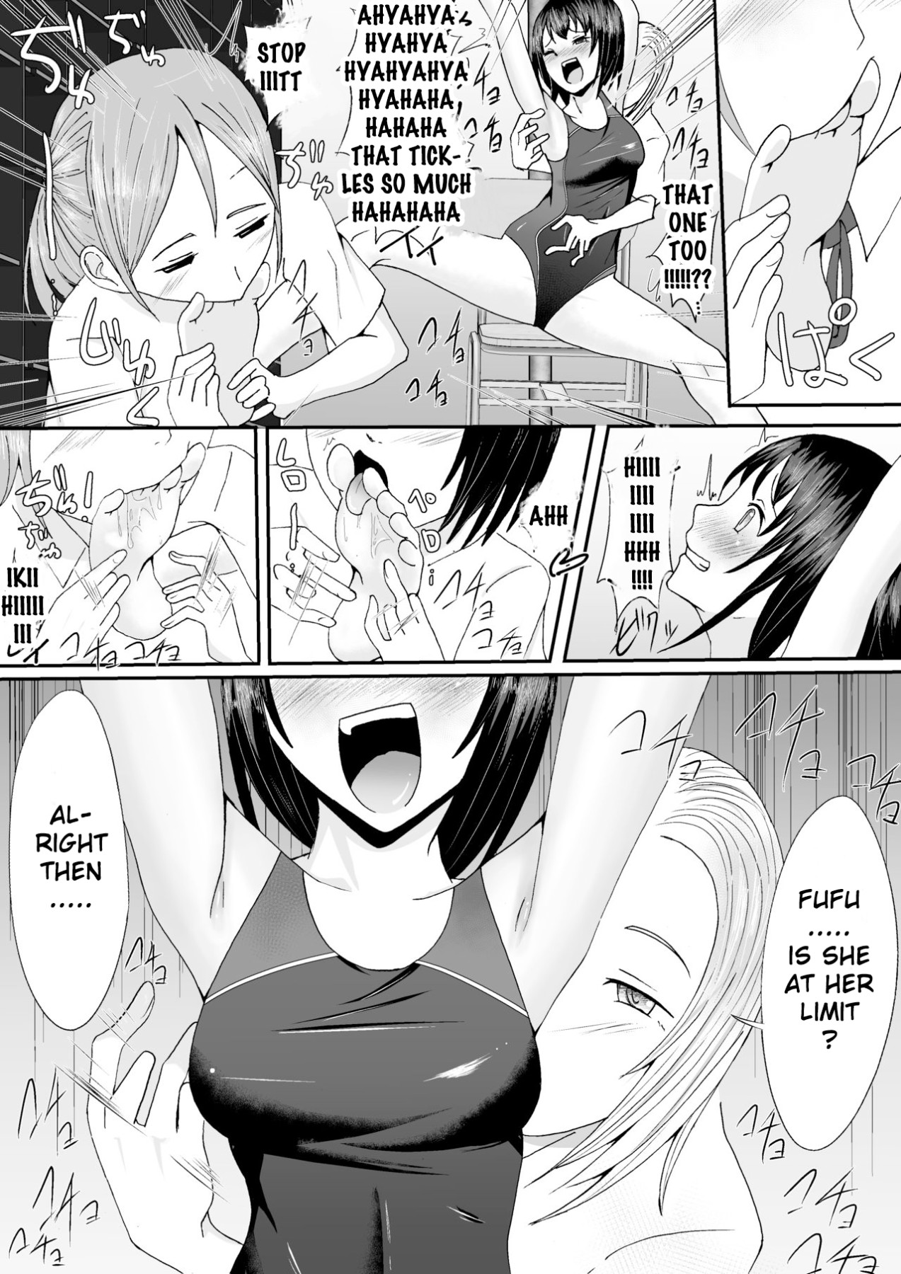 Hentai Manga Comic-The Swimsuit Girl's Ticklish Weapons-Read-22